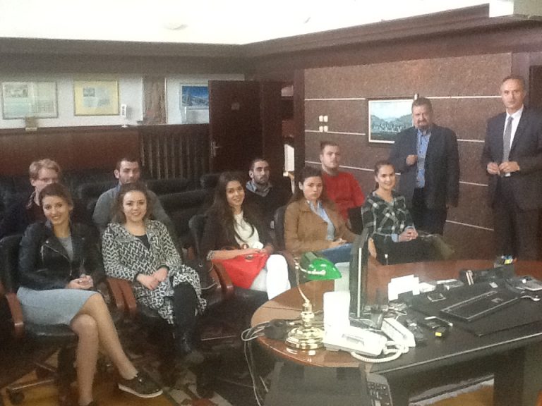 Visit to the headquarters of TTK Bank AD Skopje