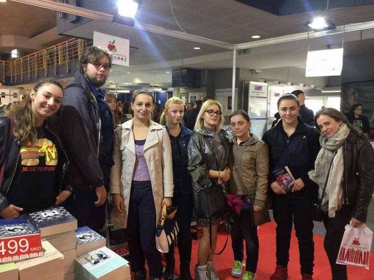 UACS SFL students visited the Skopje Book Fair