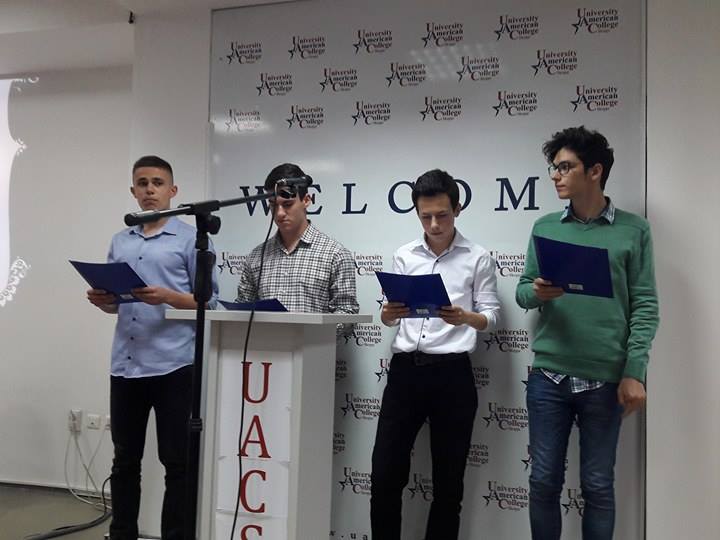 Sixth reading competition at UACS on the occasion of Virginia Woolf’s 135th birthday