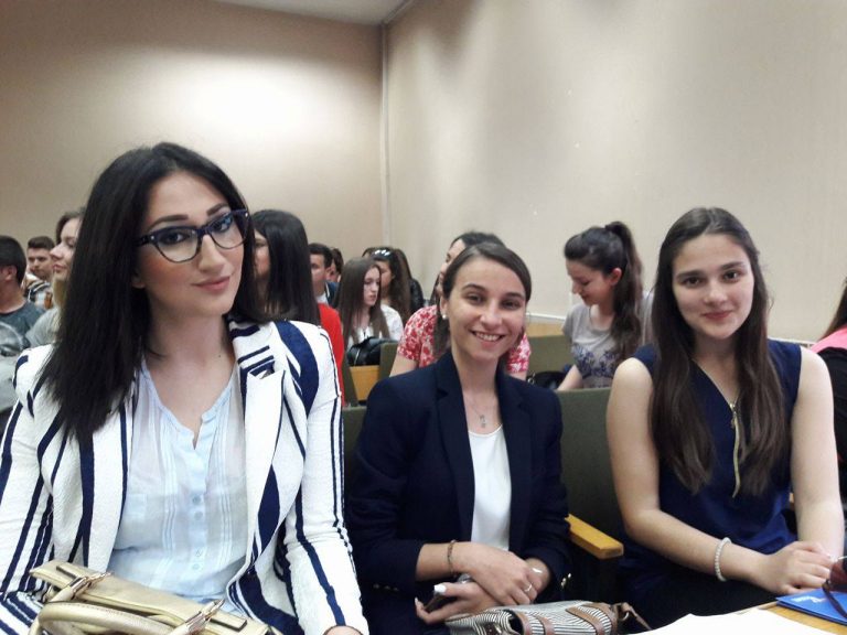 UACS students of Political Science won the first and third place in the Oratory Contest on the occasion of celebrating the Europe Day
