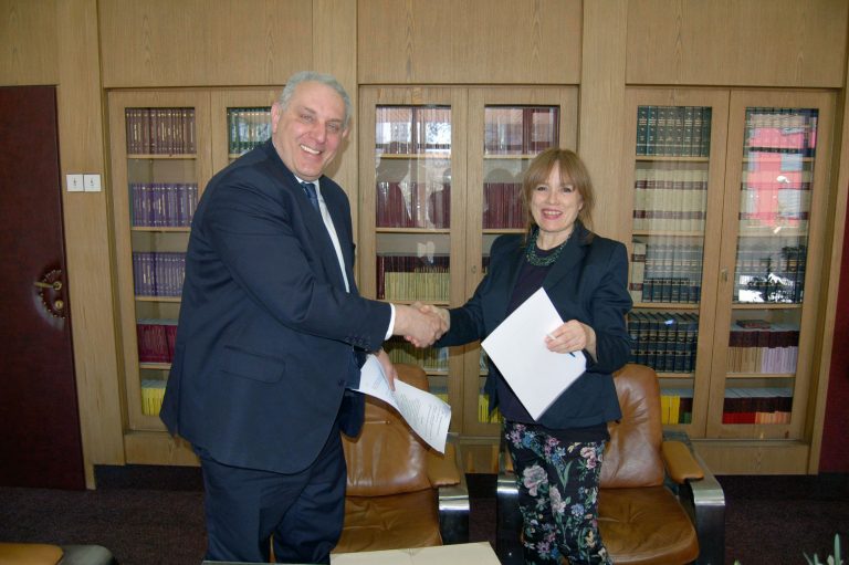 UACS signed a Memorandum of Understanding and Cooperation with the National and University Library “St. Kliment Ohridski” – Skopje