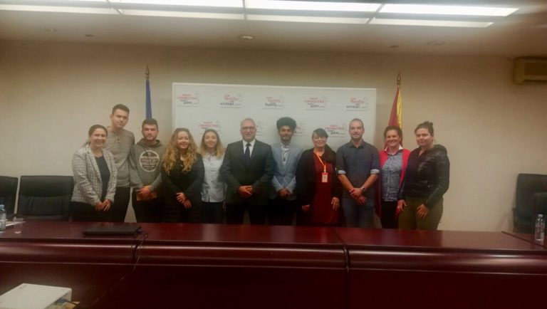 UACS students visited the Secretariat for European Affairs