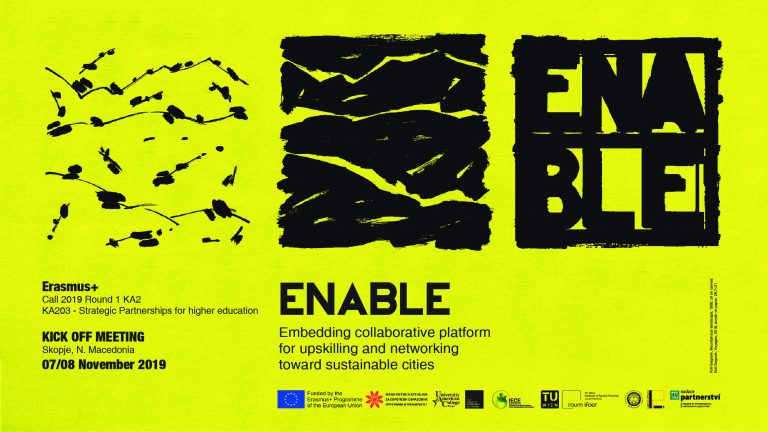Embedding collaborative platform for upskilling and networking toward sustainable cities – ENABLE