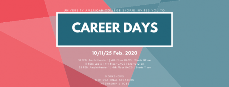 Career Days at University American College Skopje